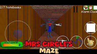 Mrs Circle's Attack Maze Challenge Android Port - Baldi's Basics Mod