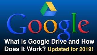 What is Google Drive and How Does It Work - Updated for 2019