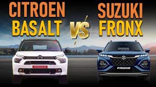 Citroen Basalt Vs Suzuki Fronx | Basalt Vs Fronx | Comparison | Antique Auto Car