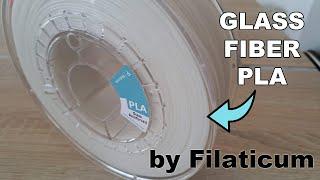 Glass fiber PLA by Filaticum - review and mechanical testing