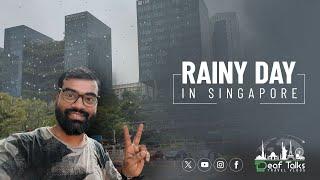 Rainy Day in Singapore: City Tour & Journey to the Hotel | Vlog Part 2 | Deaf Talks.