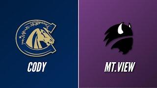 Wyoming High School Boys 3A West Regional Basketball @ Lander: Cody vs Mountain View