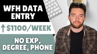 4 Easiest Remote Data Entry Jobs at Home No Phone No Experience Hiring