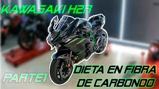 UN DÍA EN MI TALLER #39 ( #kawasakininjah2 segunda parte )