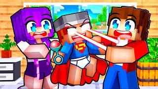 Gara Becomes a SUPERHERO BABY in Minecraft!