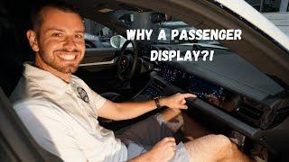 Why You Should Option Your Porsche Taycan with the Passenger Display!! What Features Does it Bring?!