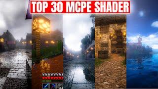 (Top 30) *Patch* BEST Ultra Realistic Shaders Minecraft Pe / Bedrock 1.21+