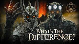 Sauron and Morgoth - More Different than You Think