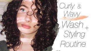 Short Curly/Wavy Hair Wash & Styling Routine