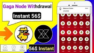 56$ instant || Gaga Node Withdrawal | Crunchbase Airdrop || Crunchbase Withdrawal | New Airdrop 2022