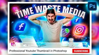 Discover How to Create Eye-Catching YouTube Thumbnails in Photoshop Tutorial! Photoshop Creative
