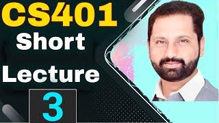 CS401 Short Lecture No. 3 by Abid Farooq Bhutta || Assembly language programming addressing mode