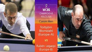 Highlights | Torbjörn Blomdahl (Europe-A) vs Rubén Legazpi (Europe-B) | KIELCE WCBS Championship