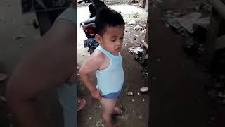 Viral!! Bocah Vs Emak-Emak..Lucu nih anak!!