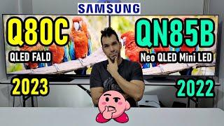 Samsung Q80C vs QN85B: QLED 2022 vs Neo QLED 2023 / Which is better for you?