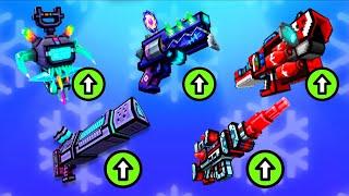 ALL My Guns in Pixel Gun 3D WERE BUFFED!