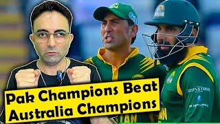 Pakistan chase 190 to beat Australia in World Championship of Legends 2024.