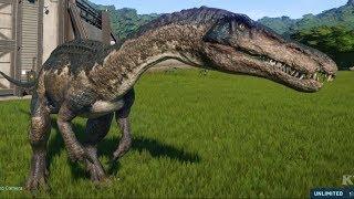 Jurassic World Evolution - Baryonyx Gameplay (PS4 HD) [1080p60FPS]