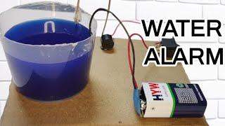 How To Make Water Alarm | New Science Projects 2024 | #diy #wateralarm  #newscienceprojecteasy