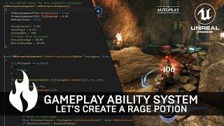 Gameplay Ability System Tutorial with C++ & Blueprint [Unreal Engine 4 RPG Game]