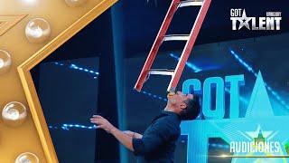 ¡DARÍO equilibró objetos GIGANTES y nos dejó impresionados! | Audiciones 6 | Got Talent Uruguay