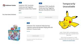 The Journey Together Pokemon Center Pre-Order Aftermath