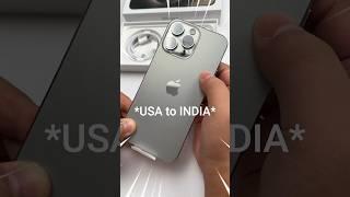 ₹1,10,000 *iPhone 15 Pro Max* USA to INDIA!