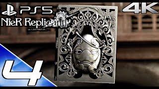 NIER REPLICANT PS5 Gameplay Walkthrough Part 4 - Manor & Meeting Emil (4K 60FPS) FULL GAME