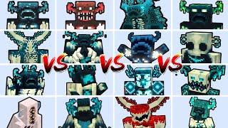 EVERY MINECRAFT WARDEN TOURNAMENT | Minecraft Mob Battle