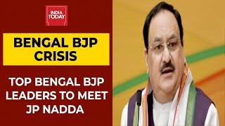 Top Bengal BJP Leaders To Meet JP Nadda Amid Leadership Crisis, Restructuring Likely