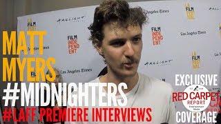 Matt Myers interviewed at Premiere of Midnighters at Los Angeles Film Festival #MidnightersFilm