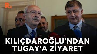 Eski CHP Genel Başkanı Kılıçdaroğlu, İzmir Büyükşehir Belediyesi'ni ziyaret etti