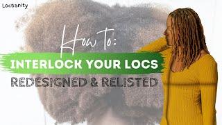 How to Interlock Locs | Interlocking Tool Demo | TOOL REDESIGN & RELISTED