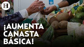 ¡Inflación no da tregua! Se reporta un aumento en los precios de frutas y verduras