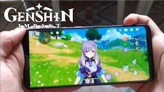 Genshin Impact Test On Galaxy A32 in 2022 Android 12