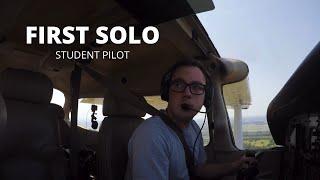 My First STUDENT Solo Flight