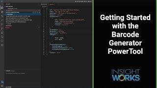 Getting Started with the Barcode Generator PowerTool