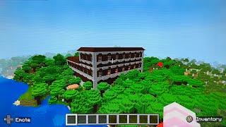 ASMR Minecraft: Eerie Woodland Mansion & surround area tour