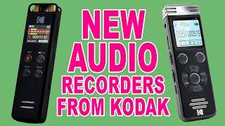 NEW Kodak Audio Recorders - VRC450 and VRC550 Digital Voice Recorder Review