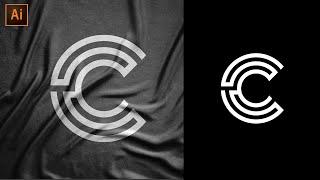 Logo Tutorial: How To Create A "C" Logo Design -  Adobe Illustrator