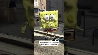 Trolling as Spongebob in GTA 5 #shorts #gta5rp