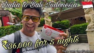 INDIA TO BALI INDONESIA | BUDGET TRIP | FLIGHT HOTEL VISA all included