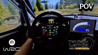 WRC 24 - NEW DLC: Latvia with Ford Focus 2001 - Triple Screen - FANATEC DD PRO+ Shifter + Handbrake