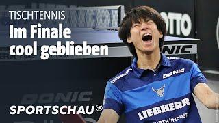 Tischtennis: TTF Ochsenhausen - 1. FC Saarbrücken, Highlights DTTB-Pokal | Sportschau