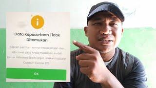 DATA KEPESERTAAN TIDAK DITEMUKAN SAAT BIKIN AKUN JMO