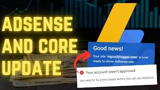 Google AdSense Approval After Core Update