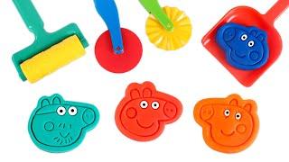 Manualidades de Play Doh con PEPPA PIG  Videos para niños