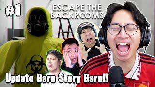 BALIK LAGI KE UPDATE BACKROOM TERBARU with @Miawaug @Epun7 @TheJooomers - Escape The Backroom Part 1