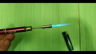 Mini Gas Blow Torch Gun Soldering Solder Welder Iron Cordless Welding Pen Burner