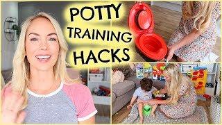 POTTY TRAINING HACKS  |  HOW TO POTTY TRAIN FAST - IN 4 DAYS  |  EMILY NORRIS